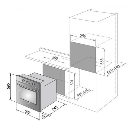 Духовой шкаф Delonghi SLM 8 RUS