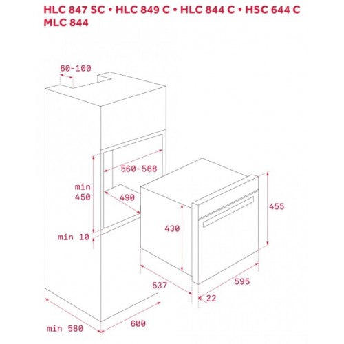 Духовой шкаф Teka HSC 644 C