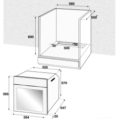 Духовой шкаф Beko BIM 24301 ZGCS