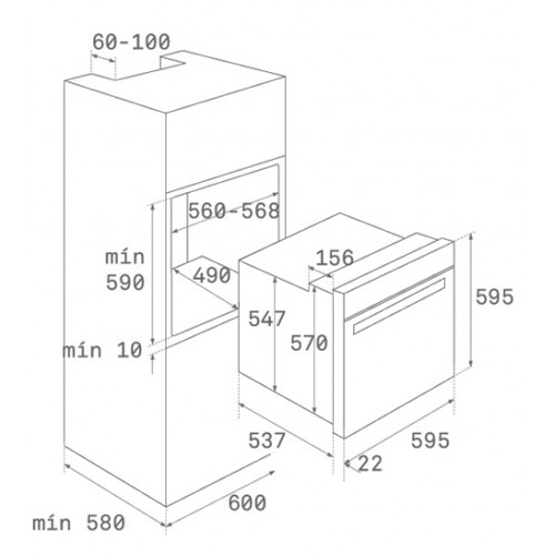 Духовой шкаф Teka HSB 635 SS INOX