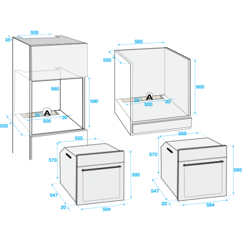Духовой шкаф Beko OIM 27201 A