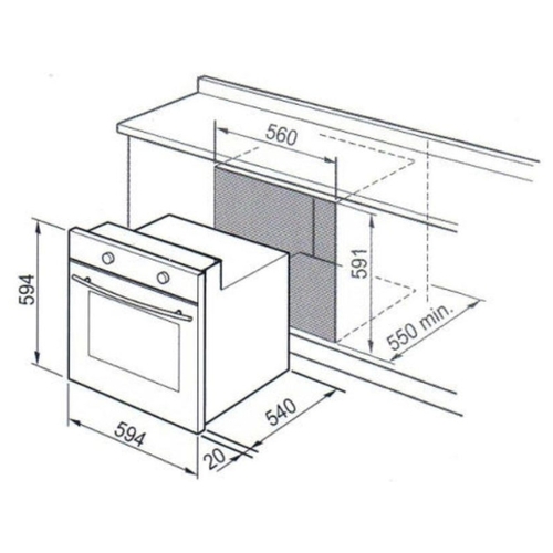 Духовой шкаф Delonghi SGX 4 RUS