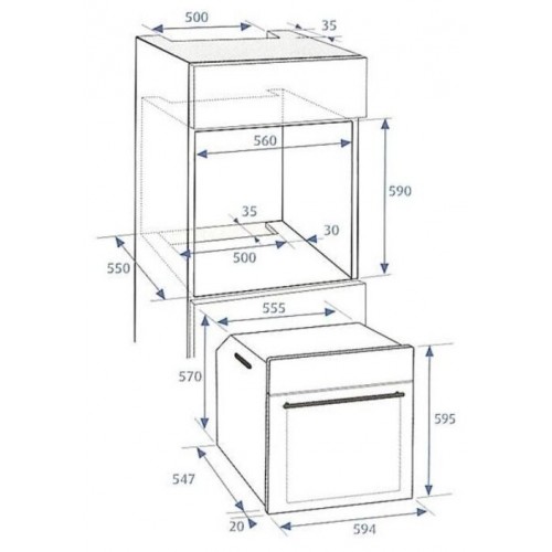 Духовой шкаф Beko BIC22302X