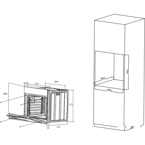 Духовой шкаф HAIER HOX-P11CGBX