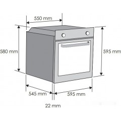 Духовой шкаф Candy FCP605WXL/E