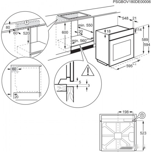 Духовой шкаф Electrolux EOE5C71Z