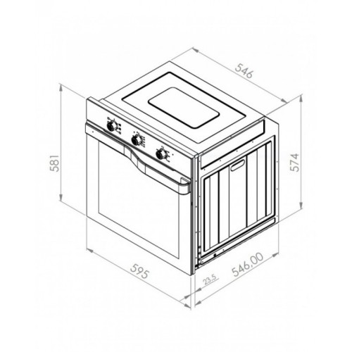 Духовой шкаф Schtoff Decor 145