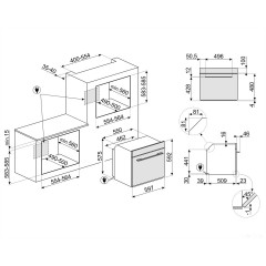 Духовой шкаф Smeg Linea SF6101TB3RU