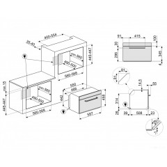 Духовой шкаф Smeg Victoria SO4902M1N