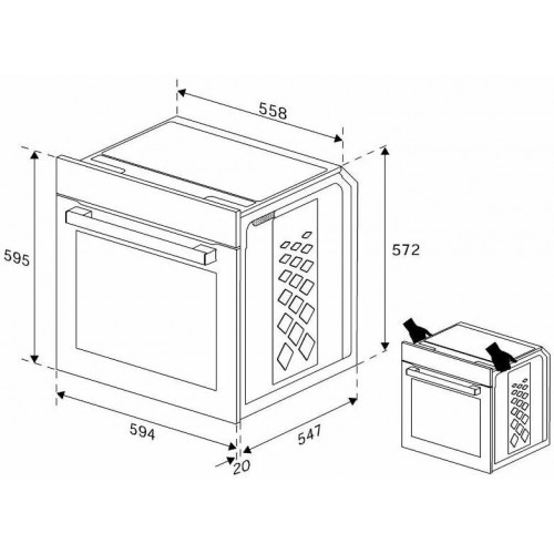 Духовой шкаф Indesit IFE 3644 IX