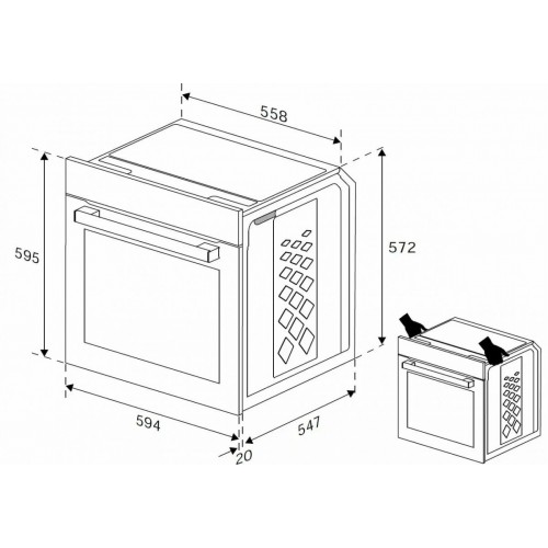 Духовой шкаф Indesit IFE 4841 J BL