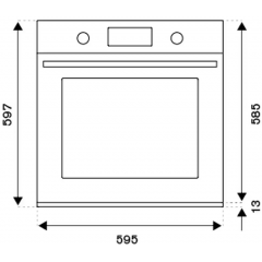 Духовой шкаф Bertazzoni F6011HERVPTNE/23