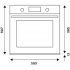 Духовой шкаф Bertazzoni F6011HERVPTNE/23