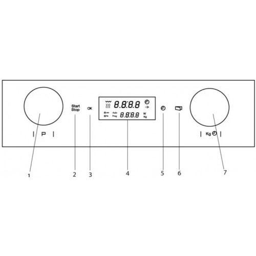 Духовой шкаф Bertazzoni F383MODMWSX