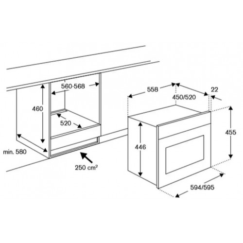 Духовой шкаф Bertazzoni F457MODMWTX