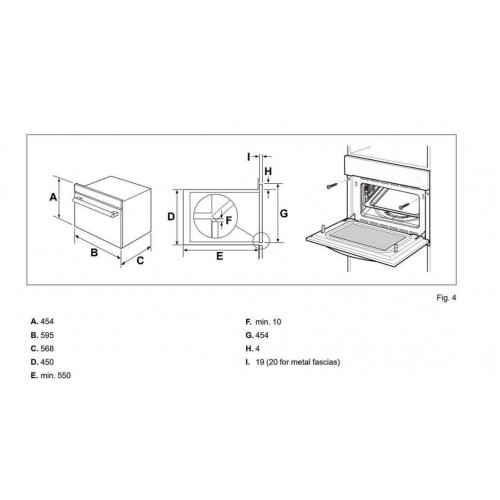 Духовой шкаф Bertazzoni FMOD4053MLB1