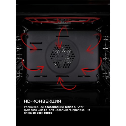 Духовой шкаф LEX EDP 607 BBL Wide Series