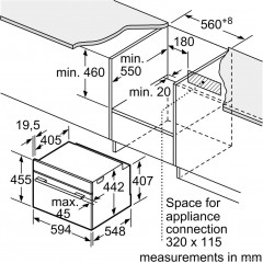Духовой шкаф Siemens iQ700 CS736G1B1