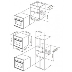 Духовой шкаф Schtoff CME 7307 BK