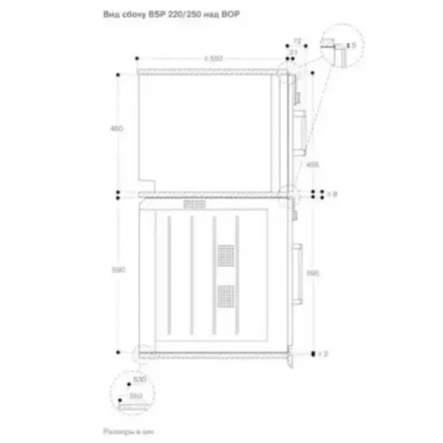 Духовой шкаф Gaggenau BSP250101