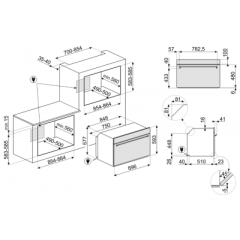 Духовой шкаф Smeg SFP9302TX