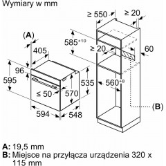 Духовой шкаф Bosch Serie 4 HBA514BB3