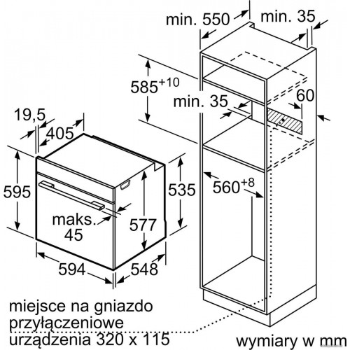 Духовой шкаф Siemens iQ700 HB734G2B1