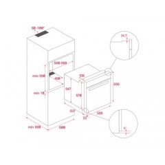Духовой шкаф Teka HSB 6160 FULL BLACK (111010066)
