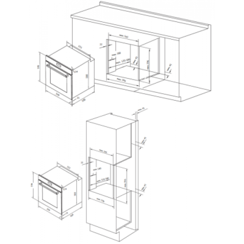 Духовой шкаф Kuppersberg HO 620 BL