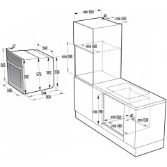 Духовой шкаф Gorenje BSA6138B