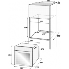 Духовой шкаф Beko BIM 24301 BCS