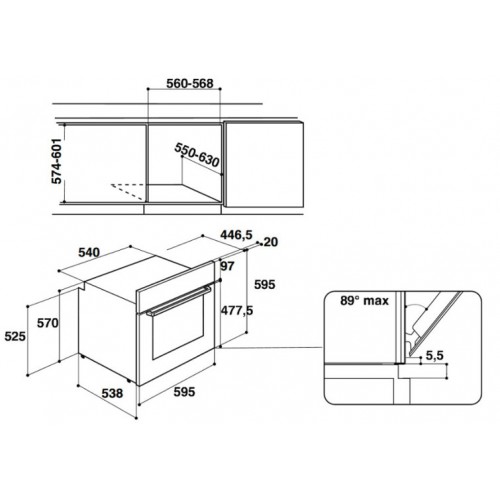 Духовой шкаф Hotpoint-Ariston FA5 841 JH BL