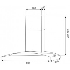 Вытяжка Exiteq EX-1036 sensor inox