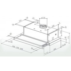 Вытяжка Faber FLOX GLASS BK A50