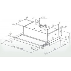 Вытяжка Faber FLOX BK A50