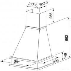 Вытяжка Franke Country Wood FCL 60 A2 321.0592.486 (белый)