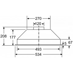 Вытяжка Bosch DLN53AA70