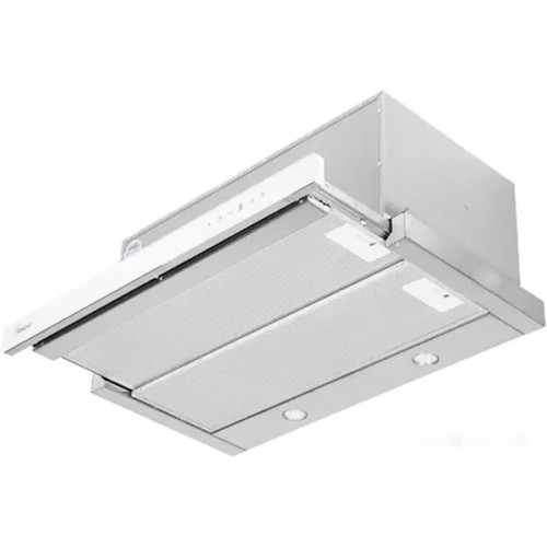 Вытяжка AKPO Light Touch Glass Twin II 60 WK-7 (белое стекло/нержавеющая сталь)