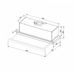 Вытяжка Korting KHP 9975 GN