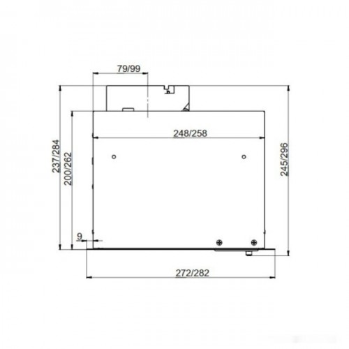Вытяжка Elikor Box 52П-700 213858 (черный)