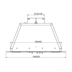Вытяжка Elikor Box 52П-700 213857 (белый)