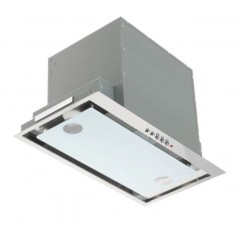 Вытяжка AKPO Neva Glass Eco 60 wk-4 белое стекло/нерж. сталь