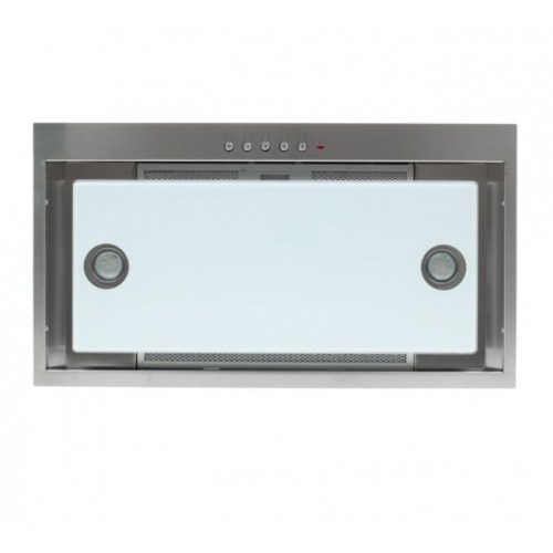 Вытяжка AKPO Neva Glass Eco 60 wk-4 белое стекло/нерж. сталь