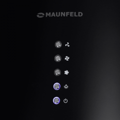 Вытяжка Maunfeld Lee Light Isla 35 (черный, в одной коробке)