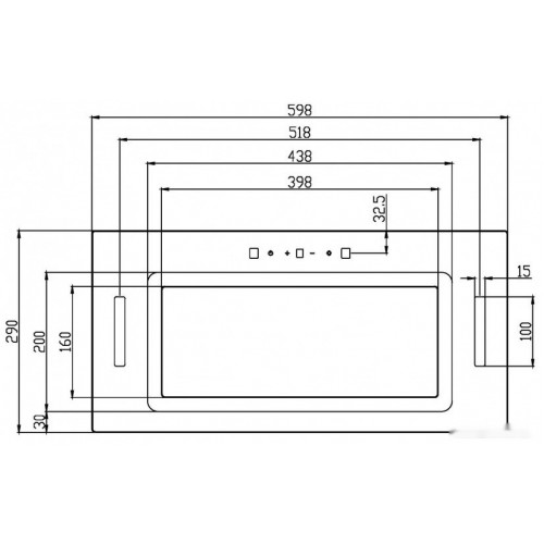 Вытяжка Schtoff Armonia 60 (черный)
