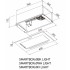 Вытяжка Meferi SMARTBOX60WH Light