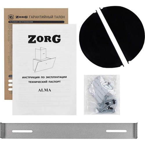 Вытяжка Zorg Alma 1080 60 S (черный)