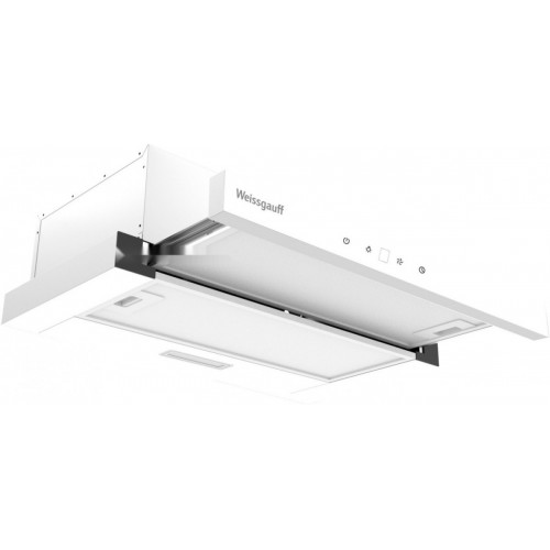Вытяжка Weissgauff TEL 600 2M Touch White Glass