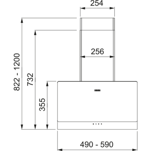 Вытяжка Franke Temper 50 BK 330.0712.112