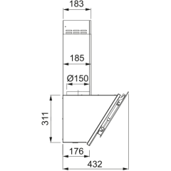 Вытяжка Franke Temper 50 BK 330.0712.112